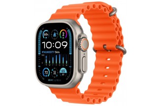 Išmanusis laikrodis Apple Watch Ultra 2 GPS + Cellular, 49mm Titanium Case with Orange Ocean Band